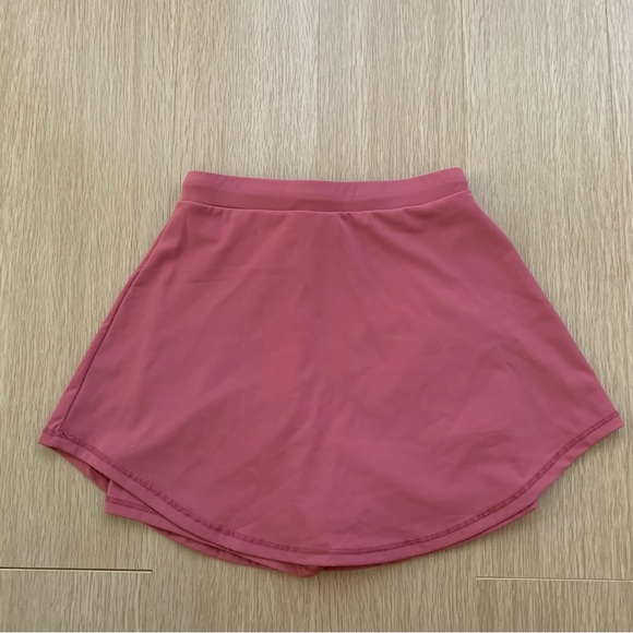 Dusty Pink Tennis Skort - Picture 7 of 9